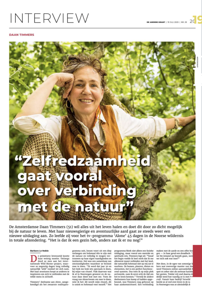 Scherm­afbeelding 2025 10 10 om 00.00.32 - Daan in de Andere Krant over Verbinding met de Natuur